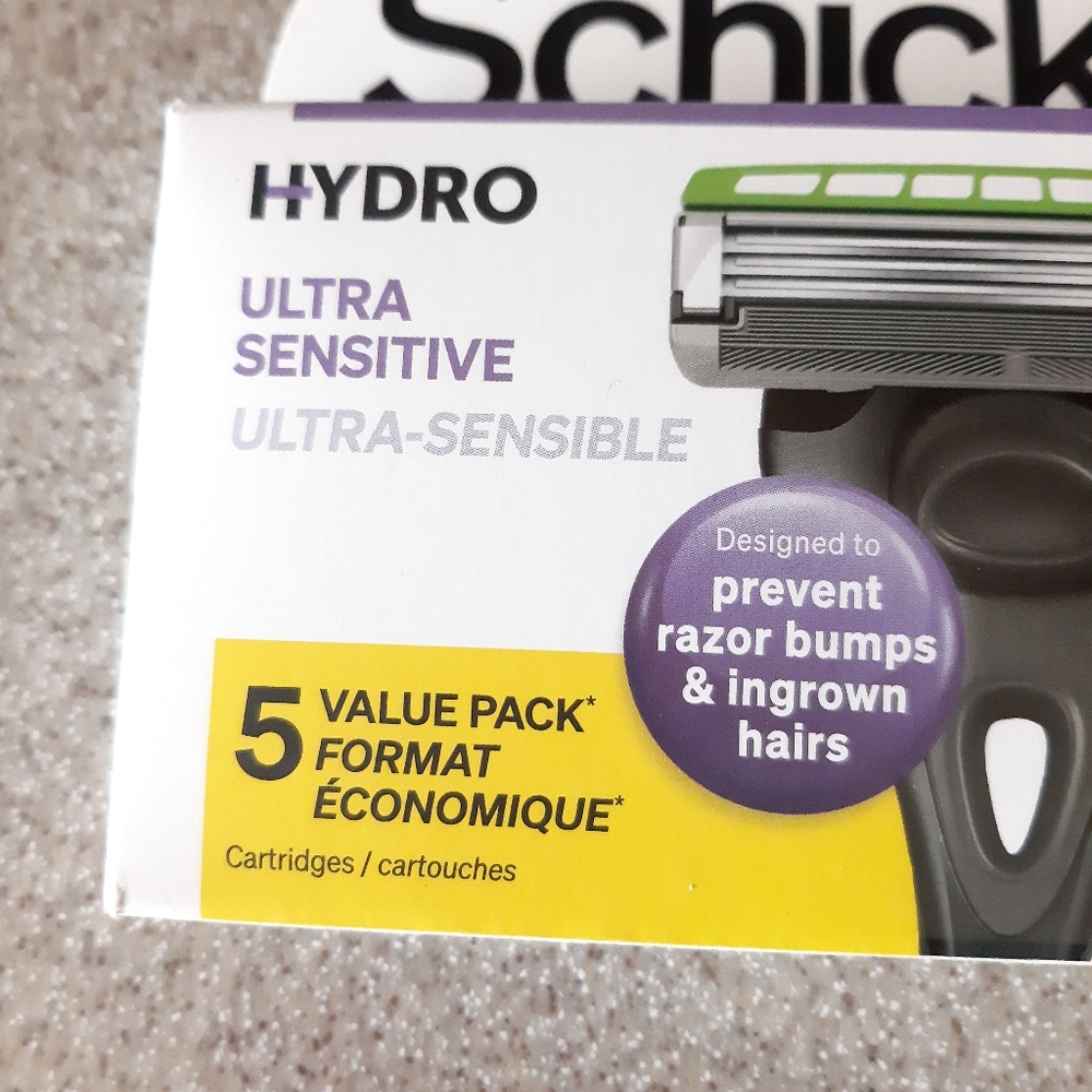 Schick Hydro Ultra Sensitive Razor Refill Bundle - Picture 8 of 9